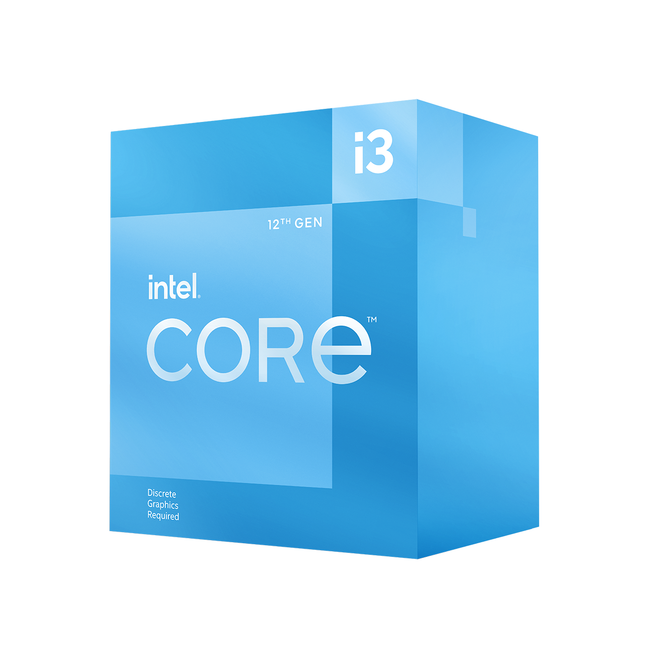 CPU intel Core i3 12100F new tray