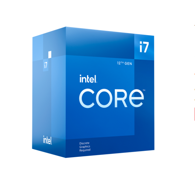 CPU intel Core i7 12700F new tray