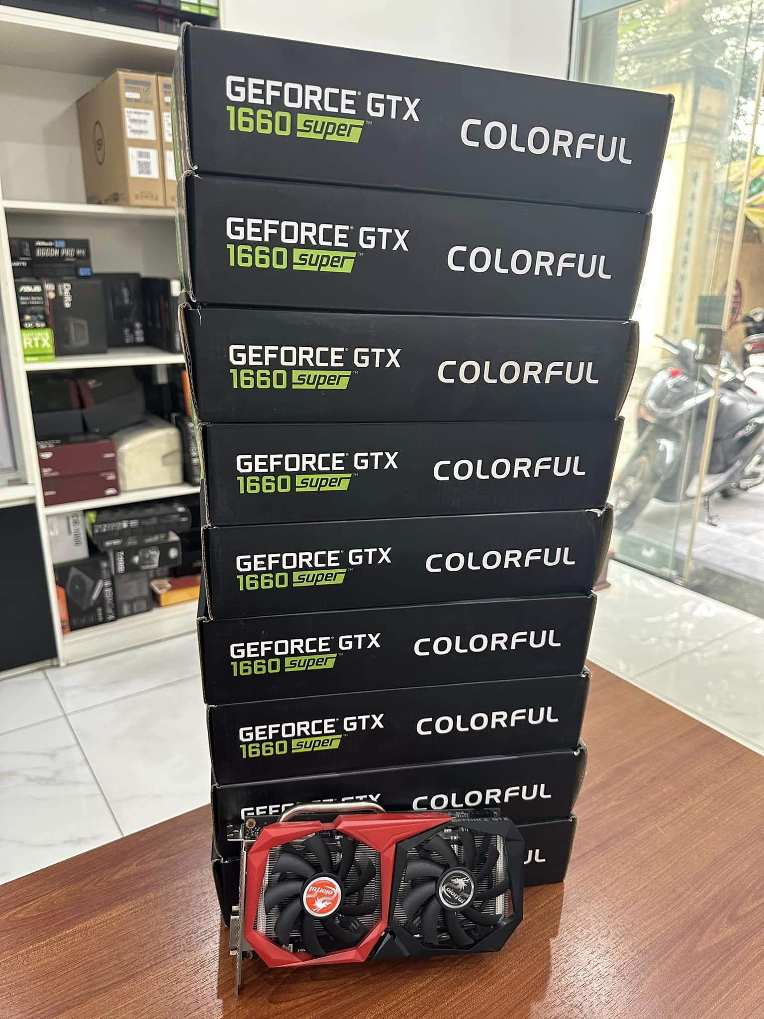 VGA Coloful GTX 1660 super 6G, mới 99%, full box